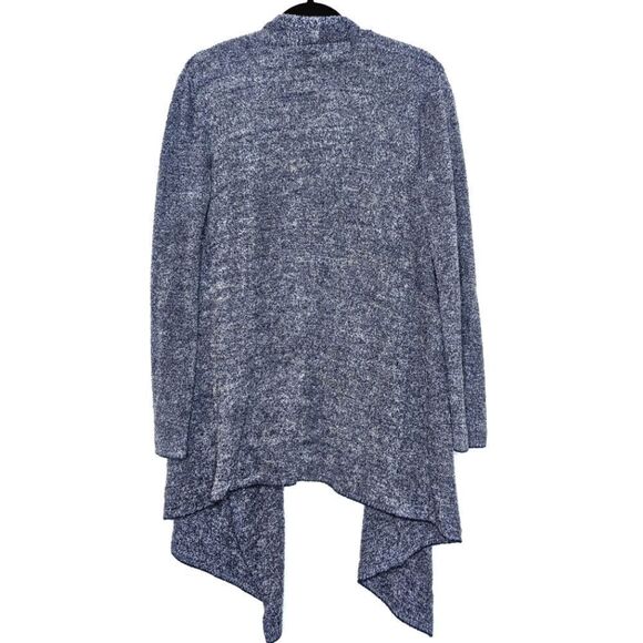 Barefoot Dreams Bamboo Chic Lite Knit Calypso Wrap Open Front‎ Cardigan Blue S M - Picture 3 of 7